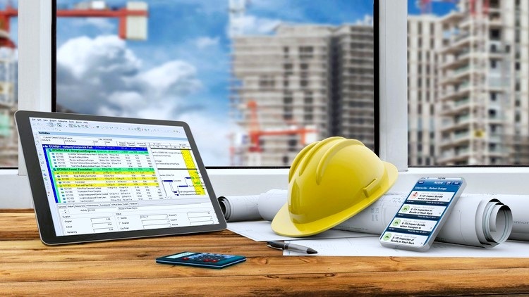 remote CPM scheduling with hard hat p6 training image | HSEContractors.com